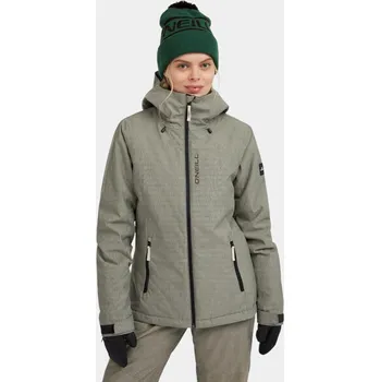 O'NEILL Dámská lyžařská bunda O'Neill FWC'Cruz Melange ZELENÁ