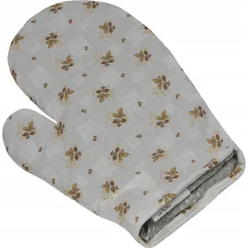 Chňapka Bellatex Kuchyňská chňapka béžová květina