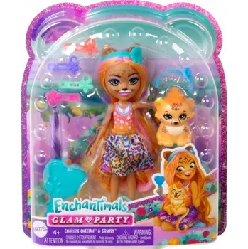 Panenka Mattel Enchantimals Gepard Deluxe HNV30