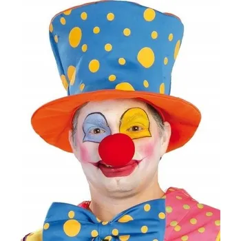 Klobouk Klaunský klobouk Guirca, modrý