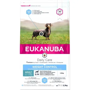 Krmivo pro psa EUKANUBA Daily Care Adult Small/Medium Kuře 2,3 kg