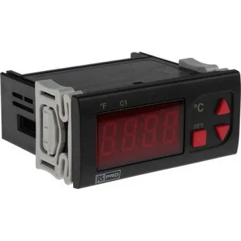 Relé Regulátor teploty s vypínačem 230 V AC, rozsah: -60→ plus 150 °C.