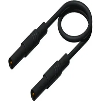 Měřicí kabel Hirschmann Test a Measurement Zkušební sonda, Žlutá 16A, délka kabelů: 50 cm, 1000 V, Polyvinylchlorid, úroveň