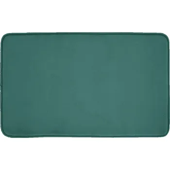 Koupelnová předložka Zelená koupelnová předložka do vany/do sprchy z paměťové pěny 50x80 cm Anti-Bacterial – Catherine Lansfield ID_1900128