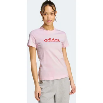 Pánská móda ADIDAS Dámské fitness tričko bavlněné XS RŮŽOVÁ