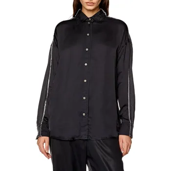 Dámská košile KOŠILE DIESEL S-DOU-DNM-FL SHIRT BLACK