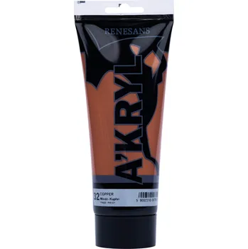 Vodová barva Akrylové barvy Renesans hnědá 1 ks 200 ml