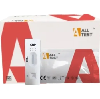 Diagnostický test CRP rychlotest z krve / séra / plazmy - kazetový, 10ks (ALLTEST)