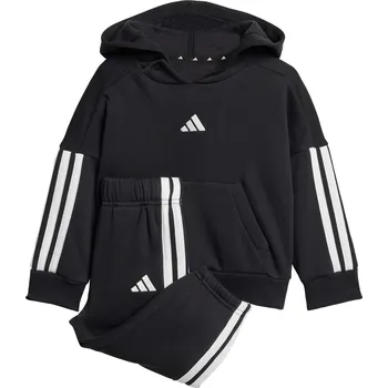 ADIDAS Dětská sportovní souprava Essentials 18 MĚSÍCŮ BÍLÁ|ČERNÁ