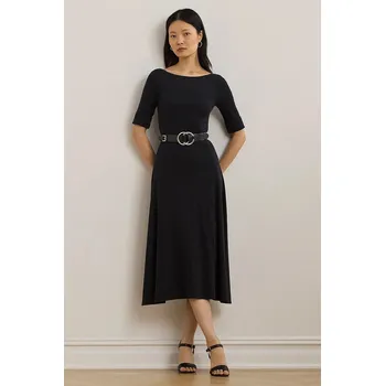 Dámské šaty Šaty Lauren Ralph Lauren 200973599 černá 99X, vel. XL