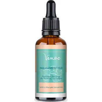Pleťový olej Venoc Makadamiový olej, 50 ml