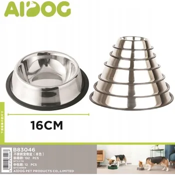 Miska pro psa Ocelová miska pro zvířata 16 cm – Odolný design