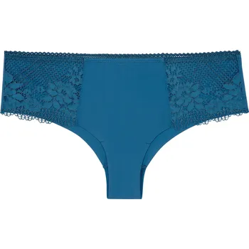 Dámské spodní prádlo 709009 - Kraťáskové kalhotky raw cut Passionata »Nina« - pro ženy - vel. 44 - barva: modrá