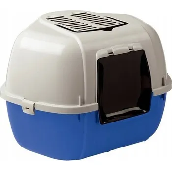 Toaleta pro kočku Krytá kočičí toaleta Ferplast 51,5 cm x 57,5 cm x 42 cm