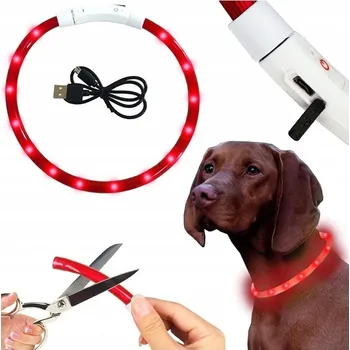 Obojek pro psa Svítící obojek pro psa Reverse, univerzální velikost