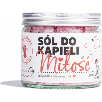 Koupelová sůl Sůl do koupele Láska Manufaktura Bursztynnika