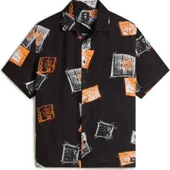 Pánská košile košile pánská VANS Dillon SS Woven Black - XL