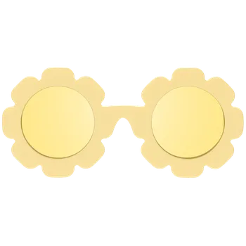 BABIATORS Polarized Flowers Sun Ray, polarizační sluneční brýle žluté, 3-5 let + dárek a doprava zdarma