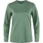 tričko s dlouhým rukávem dámské FJÄLLRÄVEN Abisko Day Hike LS W Patina Green - S