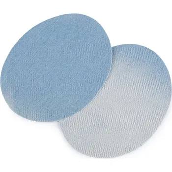 Nažehlovací záplaty riflové 11x14 cm, střední, 5 modrá holubí