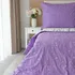 Povlečení Matějovský Fabien Violet fialové 140 x 200, 70 x 90 cm zipový uzávěr