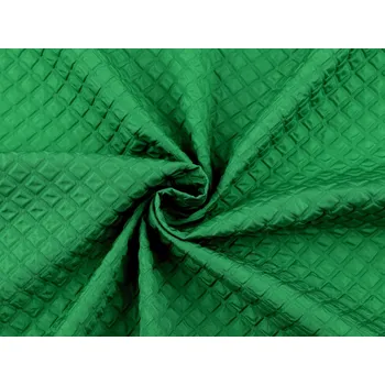 Šusťákovina zpevněná 3D kostičky, střední, 9 (18) zelená pastelová