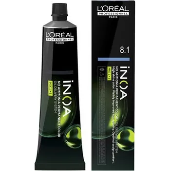 Barva na vlasy L'Oréal Professionnel Inoa 2 No Amonia Permanent Color permanentní barva na vlasy bez amoniaku 60 g, 5.60