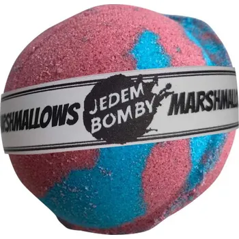 Kosmetika Pěnivá a šumivá bomba do koupele 110 g - Marshmallows