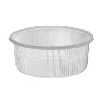 Jednorázové nádobí Miska kulatá průhledná 200ml PP 100ks