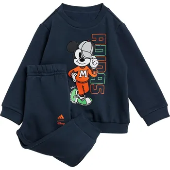 ADIDAS Dětská souprava Disney Mickey Mouse Jogger FIALOVÁ|ORANŽOVÁ|ŽLUTÁ