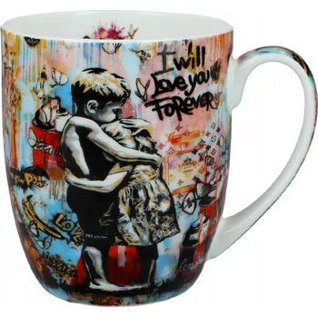 Hrnek Carmani porcelánový hrnek na čaj 380 ml