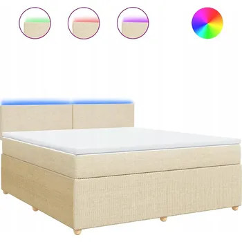 Postel Jednolůžková dřevěná postel VidaXL 180x200 cm bílá