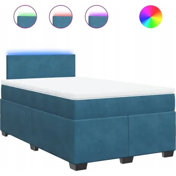 Postel Jednolůžková dřevěná postel VidaXL 120x200 cm bílá