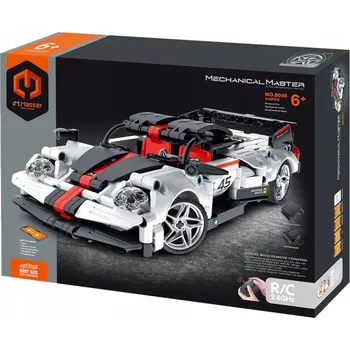 ostatní stavebnice JSEM MISTR STAVEBNICE ZÁVODNÍ AUTO BÍLÉ