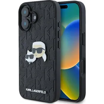 Pouzdro na mobilní telefon Zadní Kryt Karl Lagerfeld pro Apple iPhone 16, černý