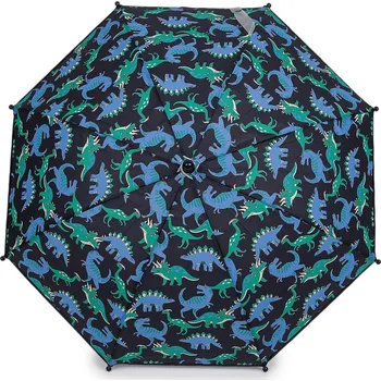 Deštník Dětský deštník, barva 4 modrá tmavá dinosaurus