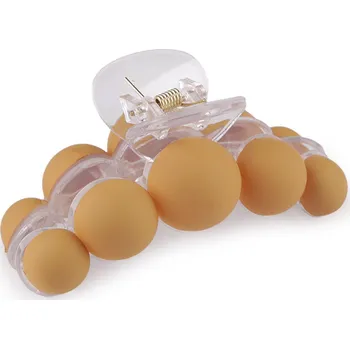 Náramek Skřipec do vlasů, malé, 3 béžová