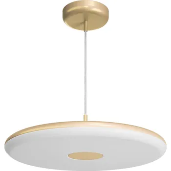 OSMONT ZET60566 ZETA ST2 FP závěsné plastové svítidlo zlatá / bílá IP40 4000 K 38W LED