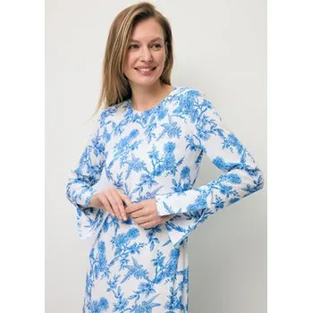 Dámské šaty BIZUU Každodenní šaty IVYNI Modrá Standard Fit 36