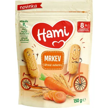 Hami dětské sušenky mrkev 150 g