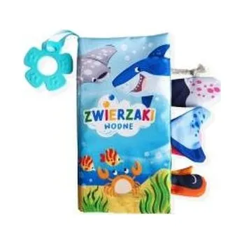 První čtění Zwierzaki wodne. Książeczka sensoryczna - Ślizowska Monika