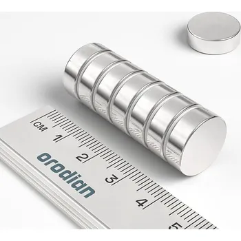 Dekorativní magnet Neodymový magnet válec 15×5 mm - N40