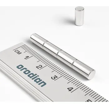 Dekorativní magnet Neodymový magnet válec 5×10 mm - N38