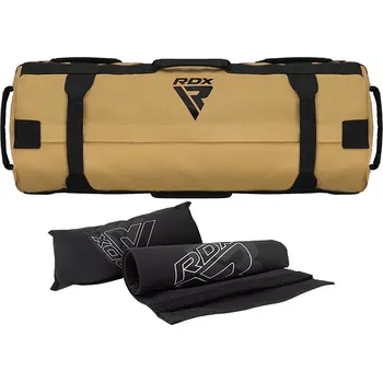 RDX Fitness pískový vak SANDBAG, tréninkový, černý 22,7–56,7 kg