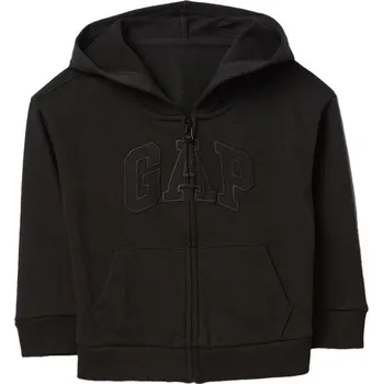 Chlapecká mikina Chlapecká mikina GAP V-FRCH LOGO 18-24M Černá