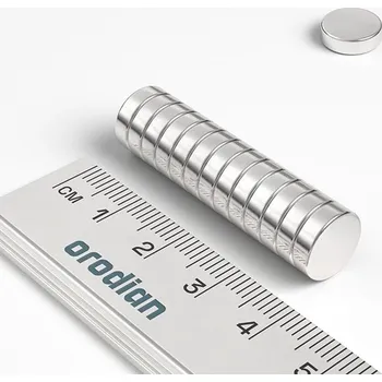 Dekorativní magnet Neodymový magnet válec 10×3 mm - N38