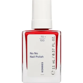 Korres No No Nail Polish pečující lak na nehty odstín 51 True Red 11 ml