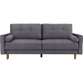 Pohovka Pohovka Torent pro 3 osoby s rozkládací funkcí typu DL a úložným prostorem na lůžkoviny - Black Red White - BRW vogue 16 220x95 cm