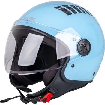 Helma na motorku Otevřená přilba W-TEC Baraldo Celeste Velikost: XXL (63-64)