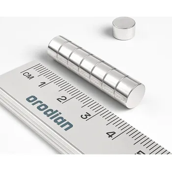 Dekorativní magnet Neodymový magnet válec 8×5 mm - N38